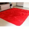 Tapete de Sala Felpudo Luxo 2,00 x 1,40 Mt - Vermelho - Mesclado - 1
