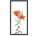 Ver imagem 2 de Conjunto Quadros Decorativos 3 peças 30x60 Flora - Moldura Preta