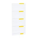 Ver imagem 1 de Kit 5 Bandejas Para Gondola Canto 170 Amapa 40/30 Branco Am - Amapá