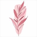 Ver imagem 3 de Adesivo Floral Boho Rosa Estilo Nórdico 63x120 Minimalista Mod.03