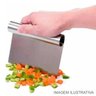 Espátula multiuso raspadora e para corte 15x11cm em Aço Inox - 2