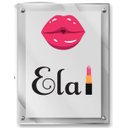 Ver imagem 1 de Placa em acrílico decorativa Ele e Ela 35x45cm