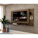 Ver mais imagens de Painel para TV 60" com Prateleiras de Vidro Braga Multimóveis