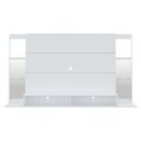 Ver imagem 2 de Painel Tv Até 60 Polegadas com Suporte, Espelho, Prateleiras