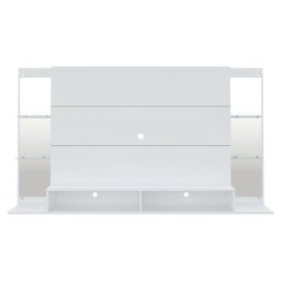Painel Tv Até 60 Polegadas com Suporte, Espelho, Prateleiras - 2 Painel Tv Até 60 Polegadas com Suporte, Espelho, Prateleiras - 2