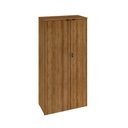 Ver imagem 1 de Armário Alto Fechado com 02 Portas 161,5x80x42cm Wlaf80 Lâmina Mel - Preto