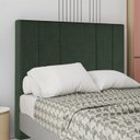 Ver imagem 7 de Cabeceira Queen 158 cm Madrid Veludo Verde Soon