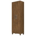 Ver imagem 5 de Kit 3 Armários Organizadores Multiuso Íris 2 Portas Castanho Wood - Moval
