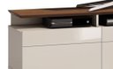 Ver imagem 3 de Rack Classic +3G 180cm Off White com Freijó - Imcal Móveis