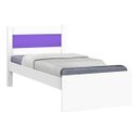 Ver imagem 2 de Cama Solteiro Prisma JeA Móveis