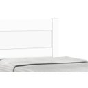 Ver imagem 3 de Cama Solteiro com Auxiliar Prisma Branco - Jea Móveis