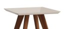 Ver imagem 2 de Mesa Lateral Classic Quadrada Off White - Imcal Móveis