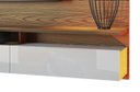 Ver imagem 4 de Home Suspenso Decore LED 2.2 Freijó com Off White - Imcal Móveis