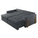Ver imagem 3 de Sofá Cama Lisboa Retrátil e Reclinável 180cm Braço 10cm Meu Sofá Online