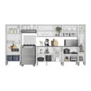 Ver imagem 5 de Cozinha Completa Armário e Balcão Xangai Blues Multimóveis