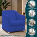 Ver imagem 5 de Poltrona Decorativa para Sala de Espera Mila Recepção Escritório Consultório Corino