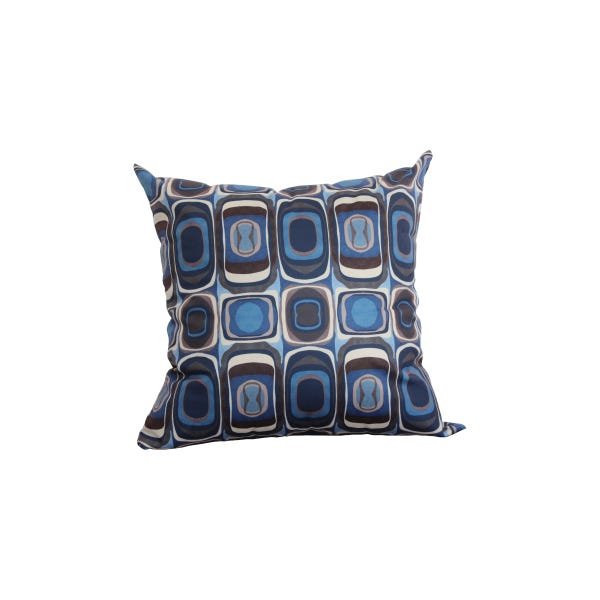 Almofada para sofá 50x50 cm Marselha azul - 1