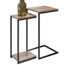 Ver imagem 3 de Kit Mesas Laterais Decorativas Industrial D01 Design Demolição - Lyam Decor