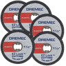 Disco de Corte para Plástico Ez Lock 1.1/2" Polegadas 38mm Embalagem com 5 Unidades - EZ476 - DREMEL - 1