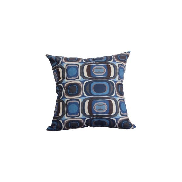 Almofada para sofá 40x40 cm Marselha azul - 1