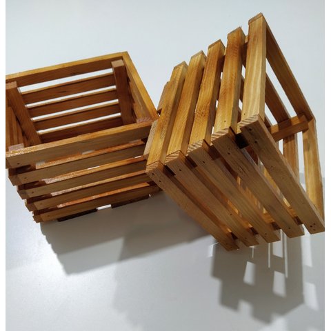 Cachepô, Jardim Vertical, Cachepot de Madeira, Decoração C2