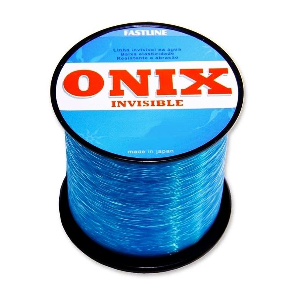 Linha Monofilamento Onix Invisible 500 metros Azul – FastLine 0,26mm