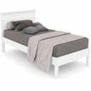 Ver mais imagens de Cama de Solteiro com Cabeceira Rafaela Branco
