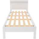 Ver imagem 5 de Cama de Solteiro com Cabeceira Rafaela Branco