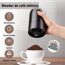 Ver imagem 3 de Moedor de Café Elétrico,automático Portátil Moedor de Grãos de Cafe, Ajustável Multi Moagem