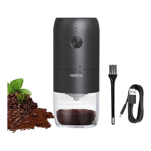 Moedor de Café Elétrico,automático Portátil Moedor de Grãos de Cafe, Ajustável Multi Moagem