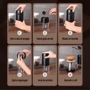 Ver imagem 5 de Moedor de Café Elétrico,automático Portátil Moedor de Grãos de Cafe, Ajustável Multi Moagem