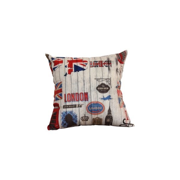 Almofada para sofá 40x40 cm UK2 estampado - 1