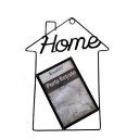 Ver imagem 1 de Quadro porta retrato Home preto moderno de metal aramado