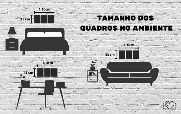 Quadros Decorativos Love Geométrico Rosa - Preto - 30 x 40 - 3
