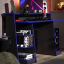 Ver imagem 2 de Mesa Gamer Escrivaninha Mesa de Computador Xp - Preto/azul