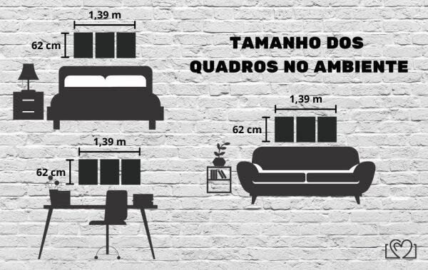 Quadros Decorativos Família Gratidão Oração Amarelo - Branco - 40 x 60 - 3