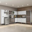 Ver imagem 1 de Cozinha Completa com Armário e Balcão xangai Pop Multimóveis