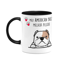 Ver imagem 1 de Caneca Dog - Meu American Bully, Melhor Pessoa! B-black