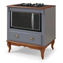 Ver imagem 1 de Balcão Cooktop com 1 Gaveta e 1 Nicho Hannover - M560716 Cor Laca - Cinza