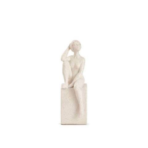 Estatueta Pensamentos Femininos em Polirresina - Pré Venda Mart