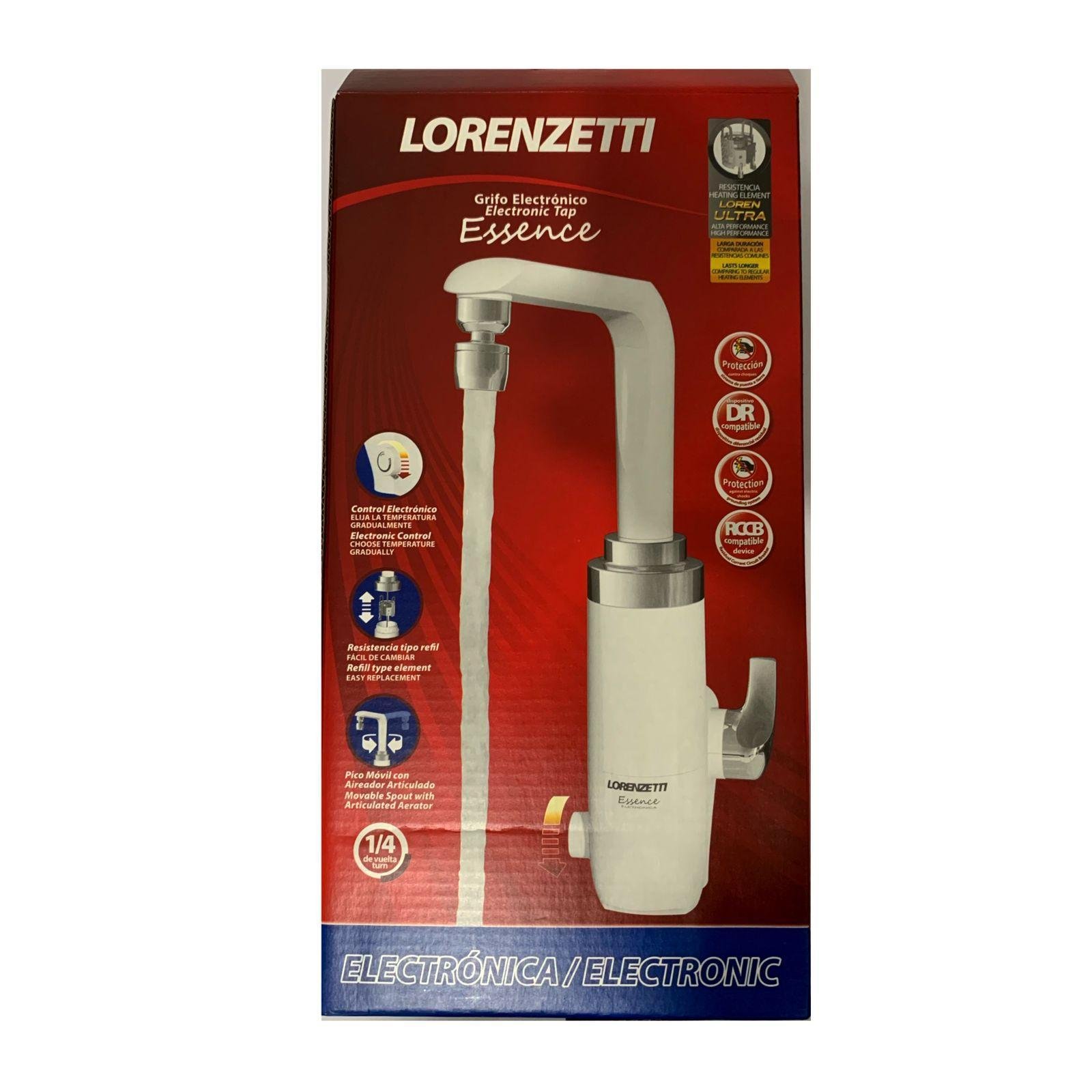 Torneira Eletrônica Essence 127v 4600w Lorenzetti - 2