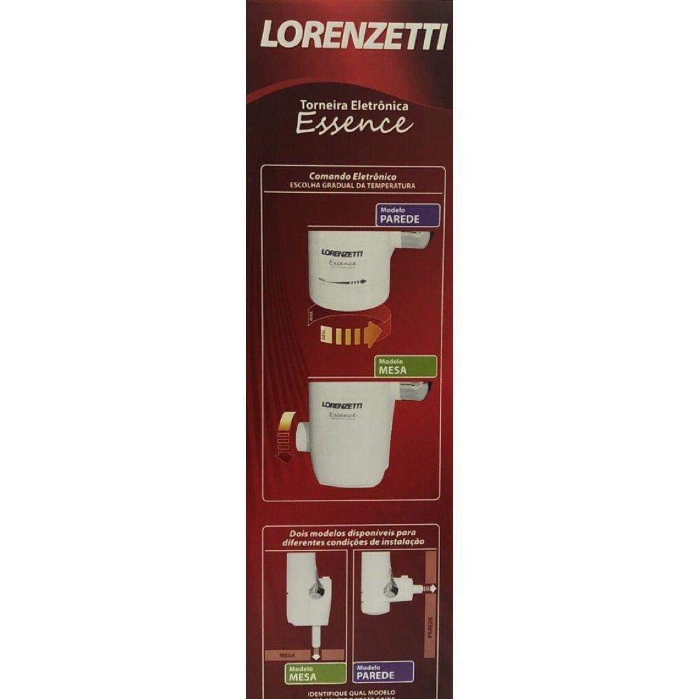 Torneira Eletrônica Essence 127v 4600w Lorenzetti - 3