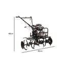 Ver imagem 6 de Motocultivador Toyama Gasolina Tt90r-xp-u com Rodas e Enxadas de 90cm 7hp Partida Manual