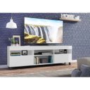 Ver imagem 7 de Rack para TV 65 Polegadas com Rodízios e 2 Portas Paris Multimóveis Branco
