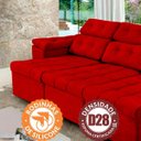 Ver imagem 4 de Sofá Retrátil e Reclinável Ítalo 225 Vermelho - WS Estofados