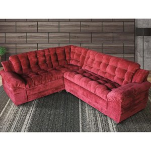 Sofá Madrid Premium Suede Velut Vermelho - Ws Estofados