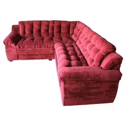 Sofá Madrid Premium Suede Velut Vermelho - Ws Estofados - 2