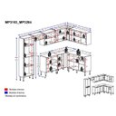 Ver imagem 4 de Cozinha Completa com Armário e Balcão xangai Soul Multimóveis