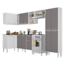 Ver imagem 2 de Cozinha Completa com Armário e Balcão xangai Zouk Multimóveis