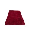 Tapete Sala Peludo 2,00 x 2,80 - Bordô - 2
